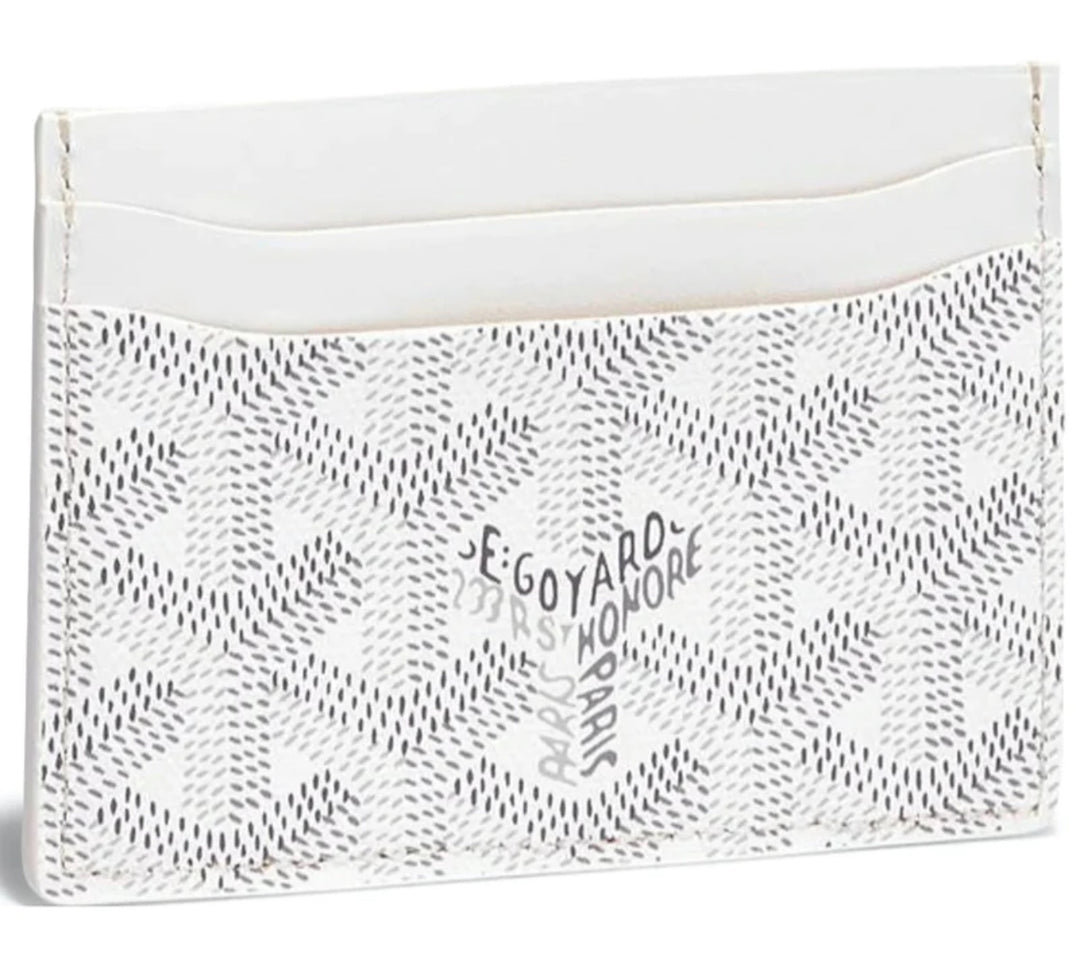 Goyard Saint Sulpice White Card Holder