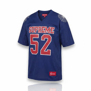 Supreme Spiderweb Football Jersey 'Navy'