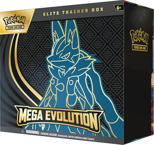 Pokemon TCG Mega Evolution Lucario Elite Trainer Box