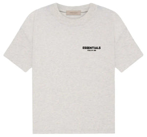 Fear of God Essentials T-Shirt 'Light Heather Oatmeal' (SS22)