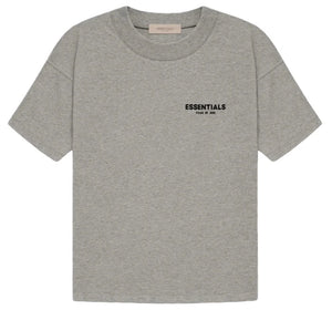 Fear of God Essentials T-Shirt 'Dark Heather Oatmeal' (SS22)
