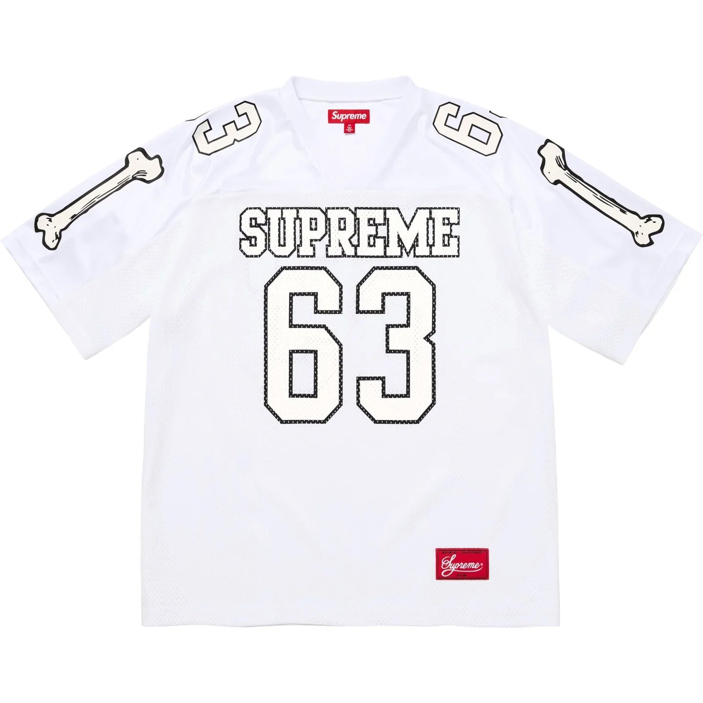 シャツ Supreme Bones Football Jersey L Supreme Bones Football Jersey (FW25) - $118