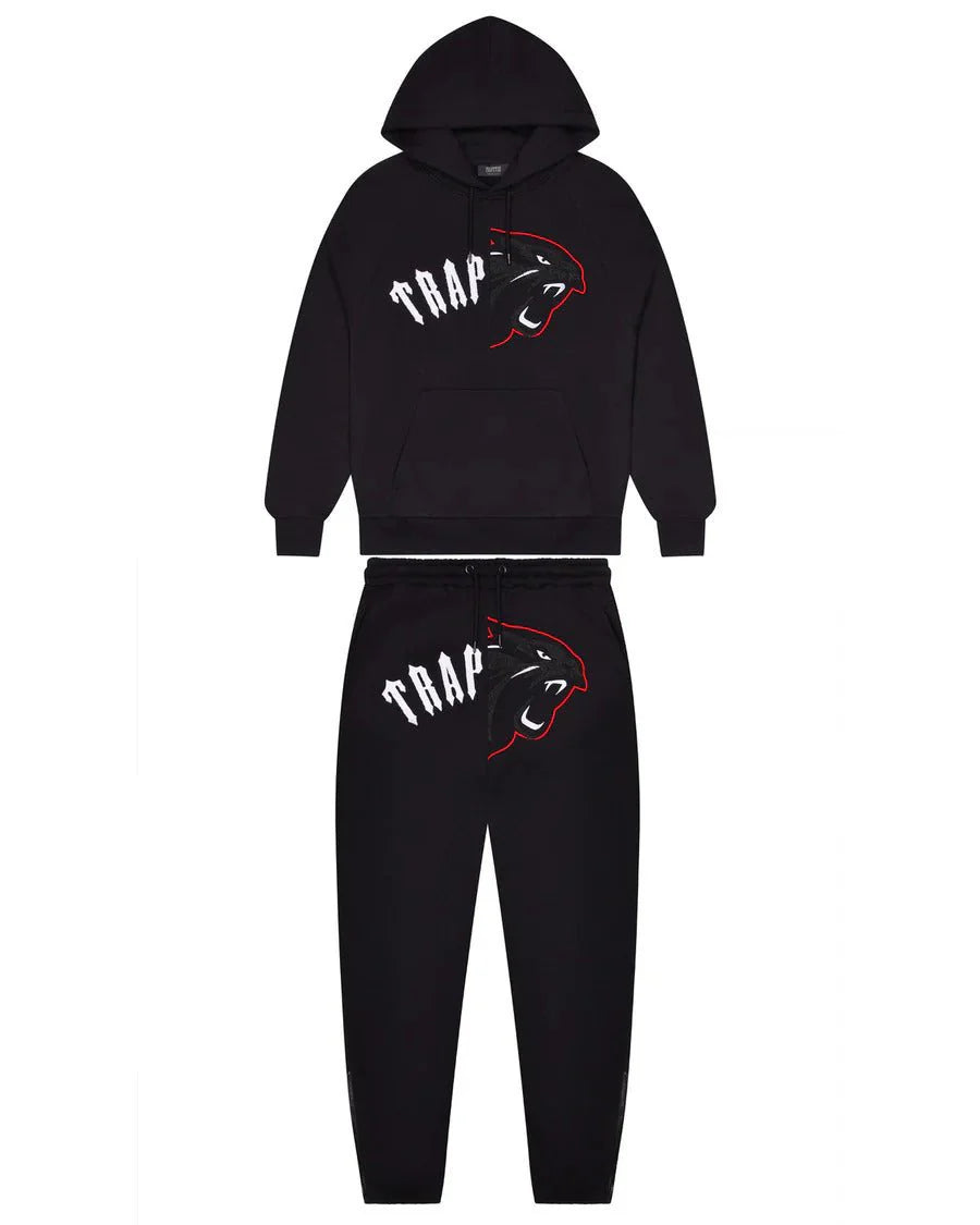 trapstar tracksuit shooters black/red trapstar tracksuit shooters black/red