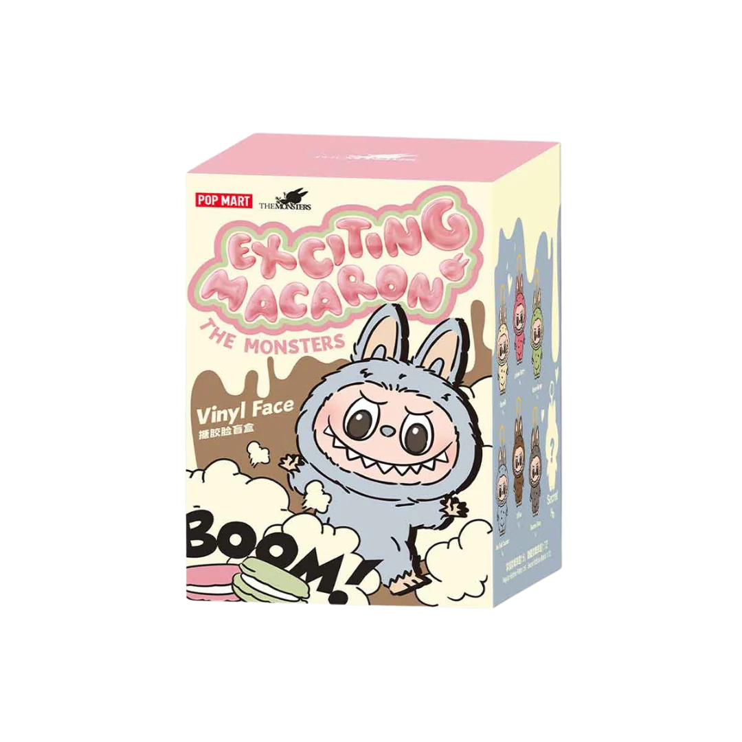 POP MART LABUBU THE MONSTERS EXCITING MACARON VINYL PLUSH