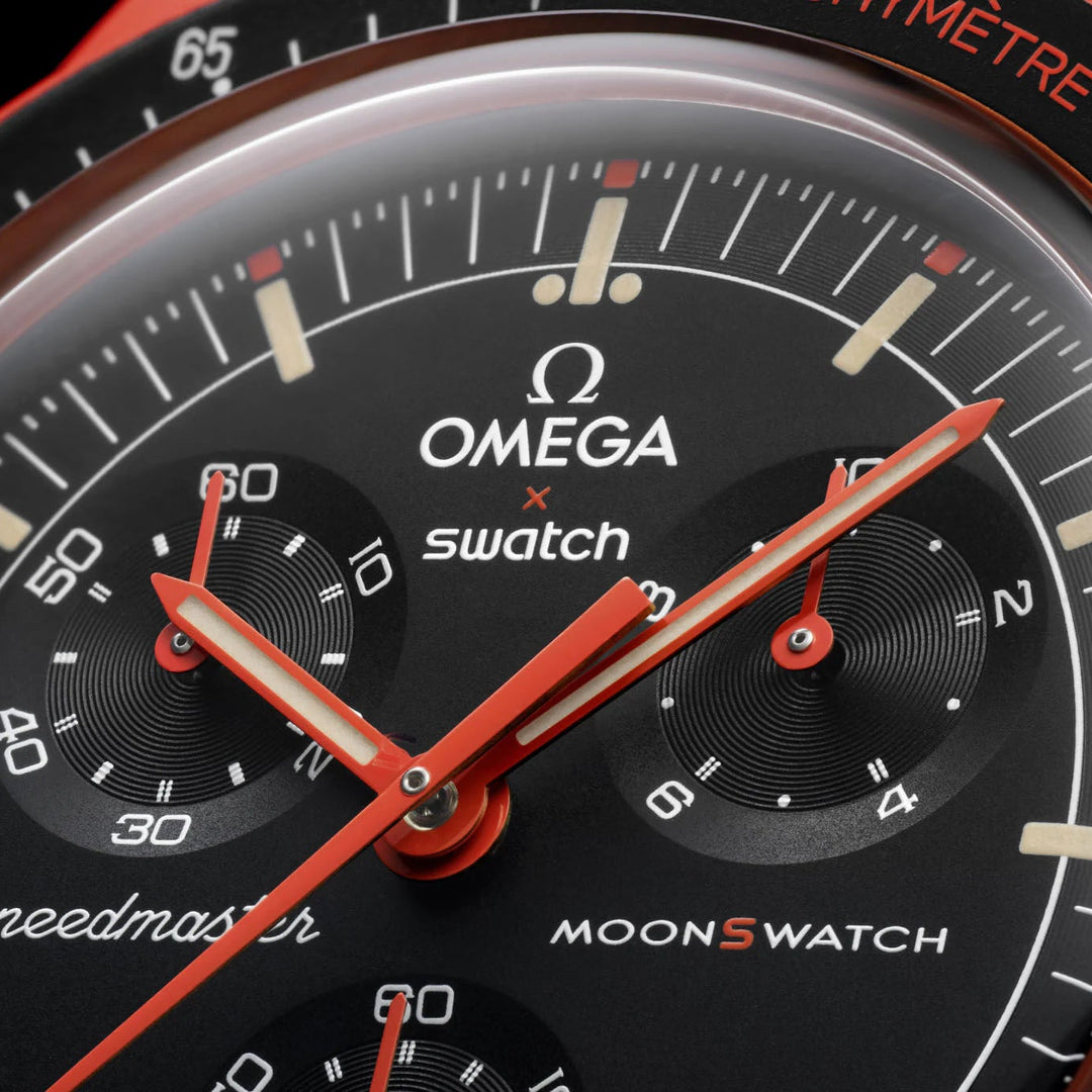 Swatch x Omega Bioceramic MoonSwatch 'Mission on Earth - Lava'