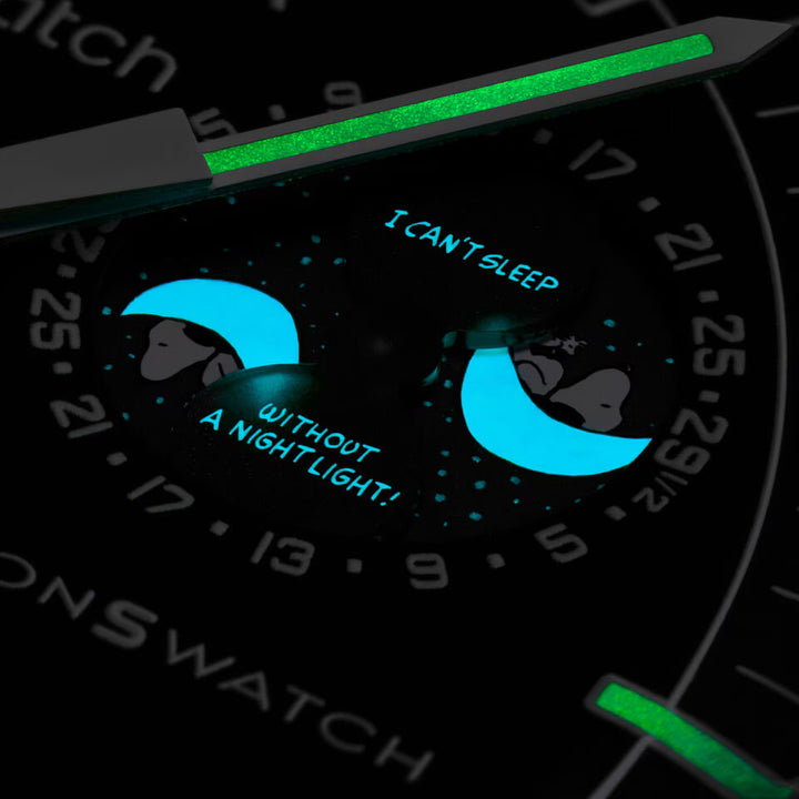 Swatch x Omega Bioceramic MoonSwatch 'Mission to the Moonphase New Moon'