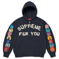 Supreme F*ck You Zip Up Hooded Sweatshirt ‘Navy’
