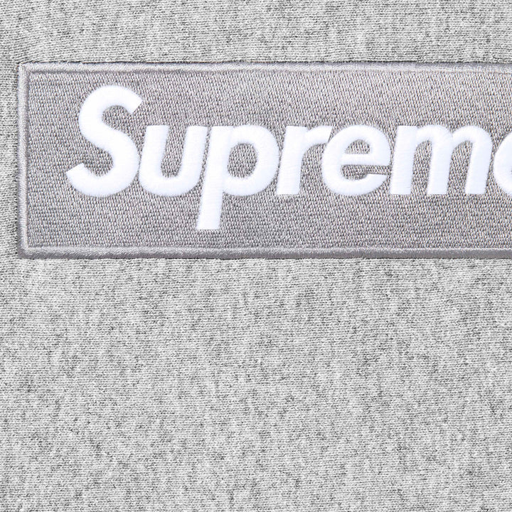 Supreme Box Logo 2024 “HEATHER GREY” Hooded Swearshirt