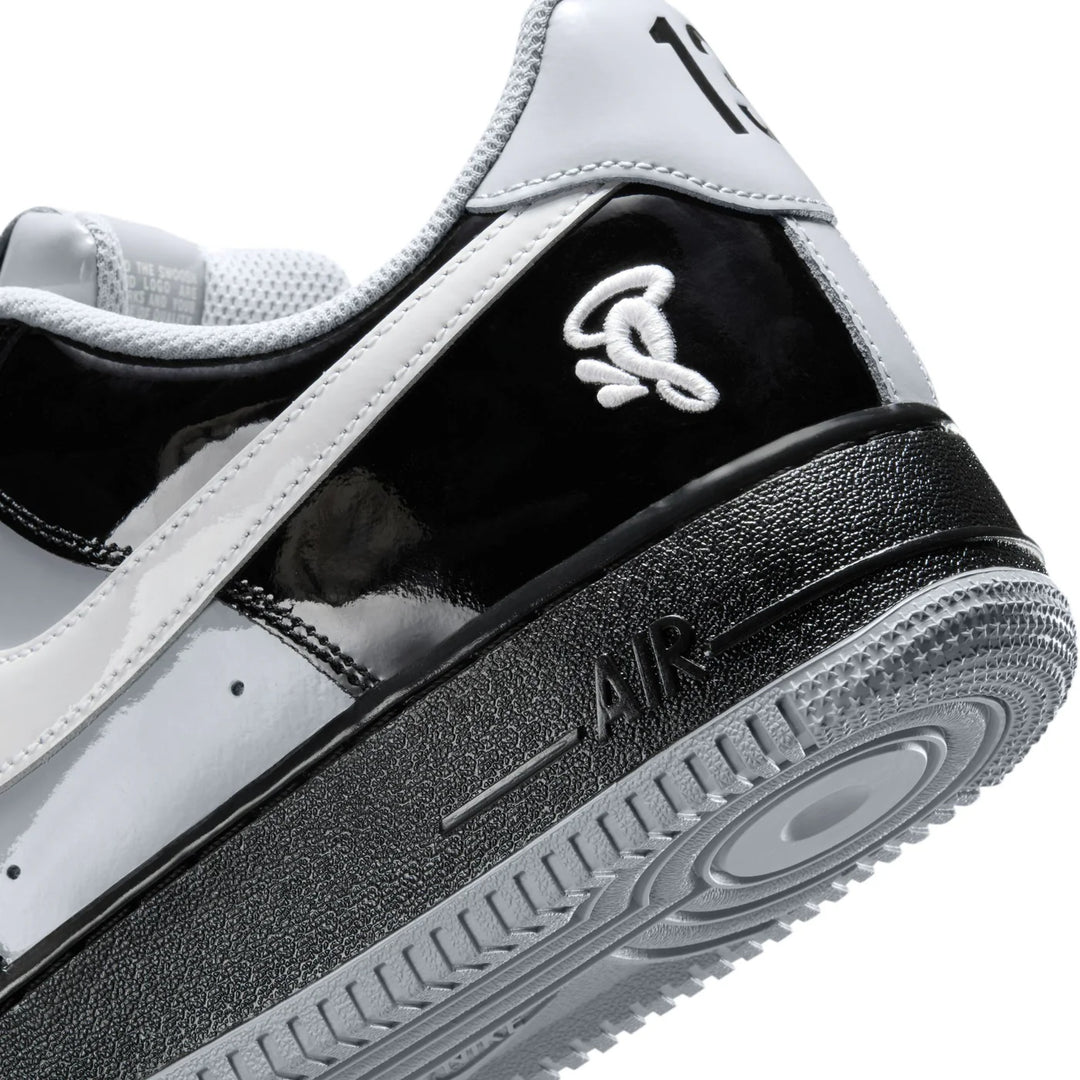 NIKE X SYNA AIR FORCE 1 '07 - BLACK / WHITE / SMOKE GREY