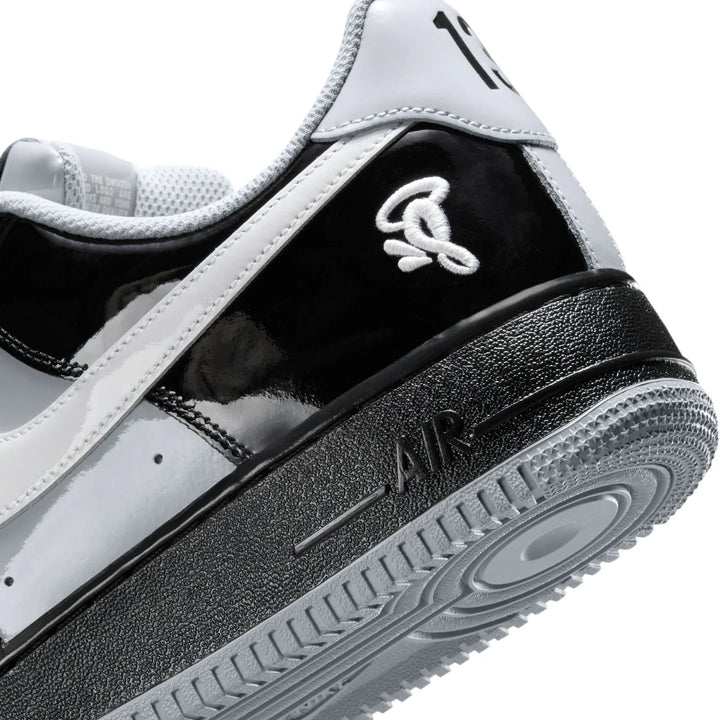 NIKE X SYNA AIR FORCE 1 '07 - BLACK / WHITE / SMOKE GREY