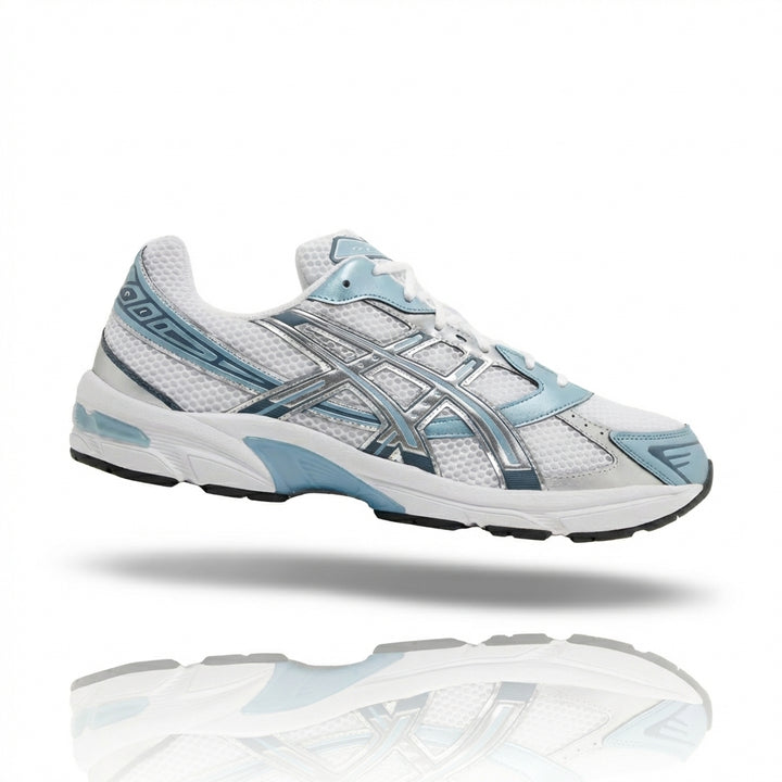 ASICS Gel-1130 White Shark Skin - Retro Running Sneaker | HOODLUMS UK