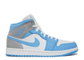 Jordan 1 Mid University Blue Grey