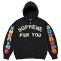 Supreme F*ck You Zip Up Hooded Sweatshirt ‘Black’