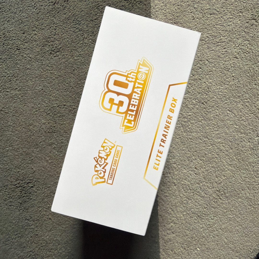 Pokémon TCG: 30th Celebration Elite Trainer Box – *UNSEALED*