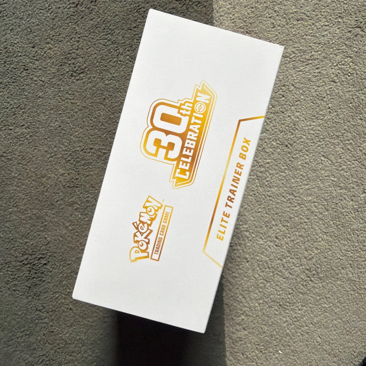 Pokémon TCG: 30th Celebration Elite Trainer Box – *UNSEALED*