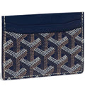 Goyard Saint Sulpice Navy Blue Card Holder