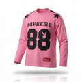 Supreme x Playboy L/S Football Top 'Pink'