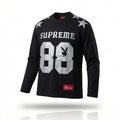 Supreme x Playboy L/S Football Top 'Black'