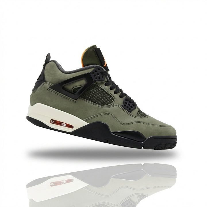 Undefeated x Air Jordan 4 Retro 2025 'Deep Green'