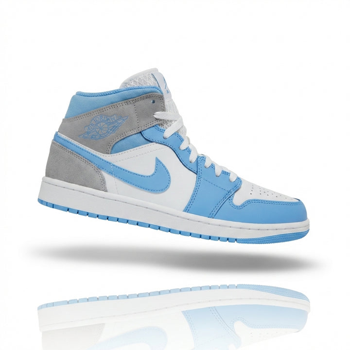 Air Jordan 1 Mid 'University Blue Grey'