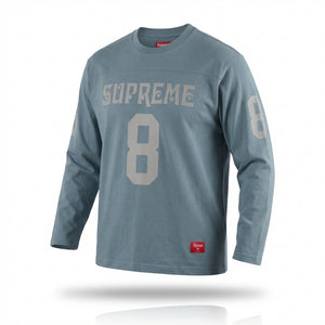 Supreme Affiliated L/S Football Top 'Slate'