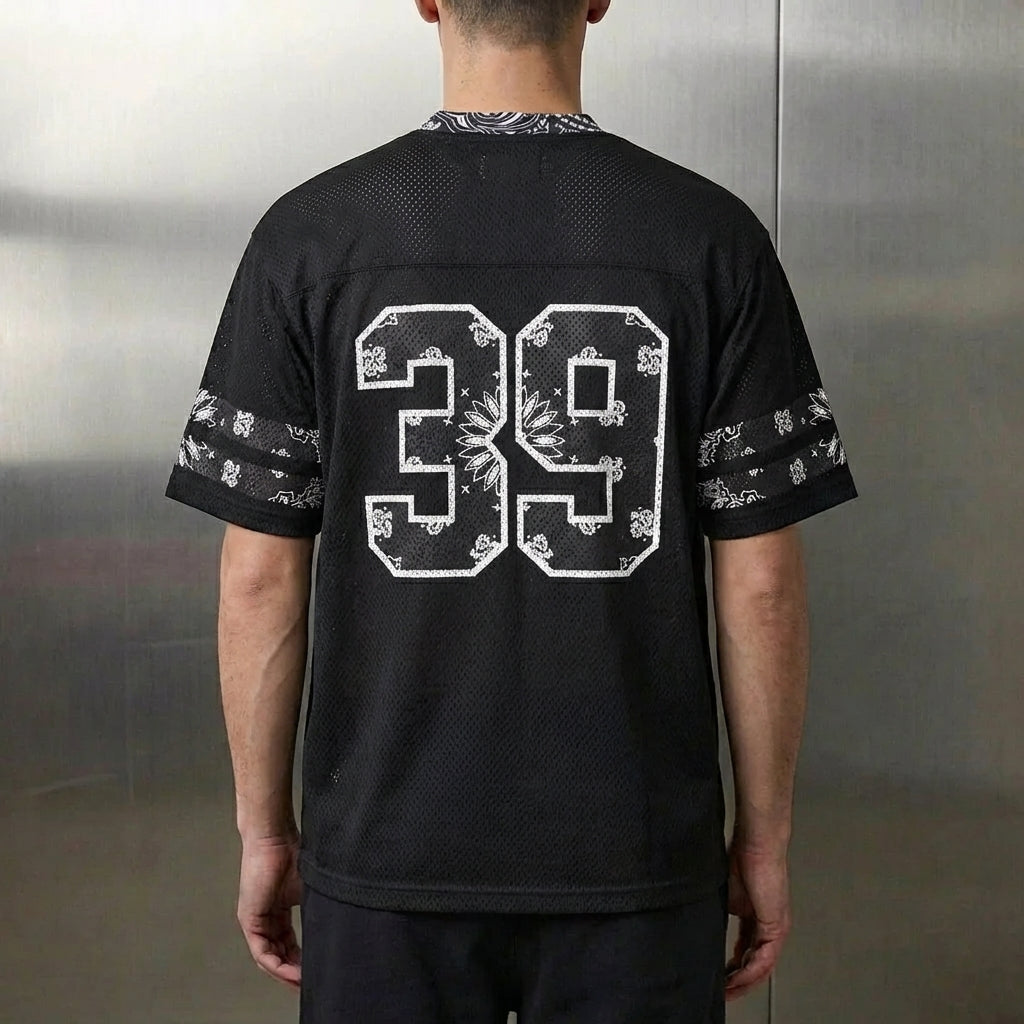Supreme Bandana Football Jersey 'Black'