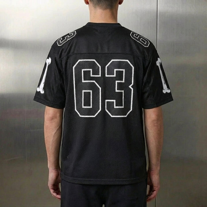 Supreme Bones Football Jersey 'Black'