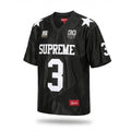 Supreme Star Football Jersey 'Black'