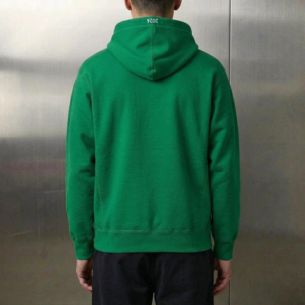 Supreme Box Logo Hooded Sweatshirt 'Green'