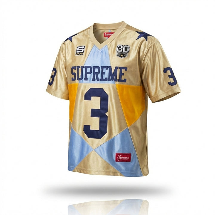 Supreme Star Football Jersey 'Gold'