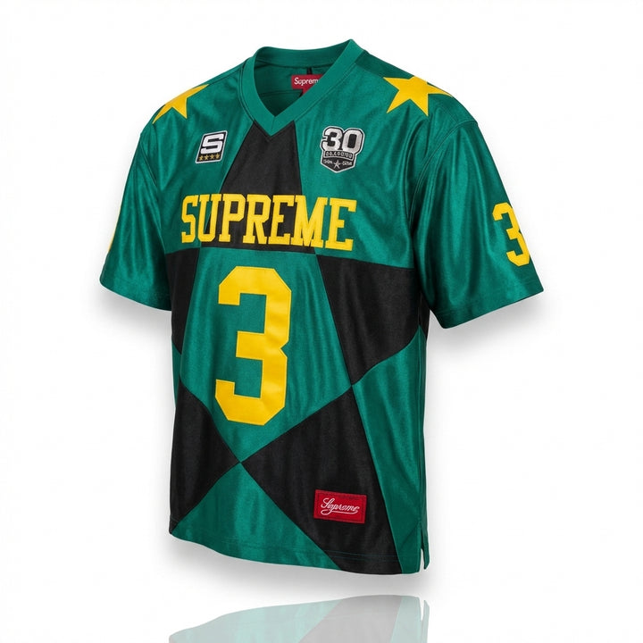 Supreme Star Football Jersey 'Dark Green'