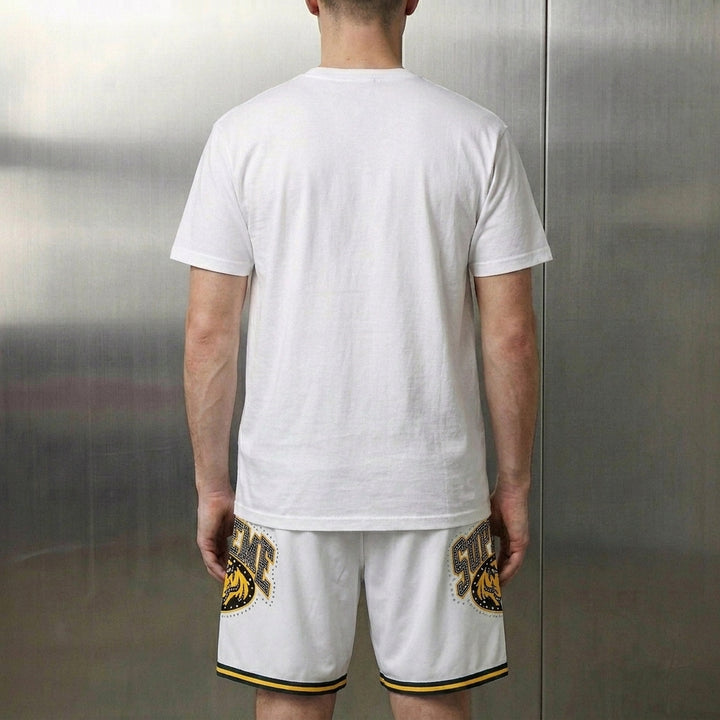 Supreme Studded Basketball Short 'White'