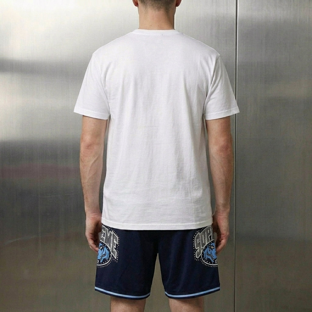 Supreme Studded Basketball Short 'Navy'