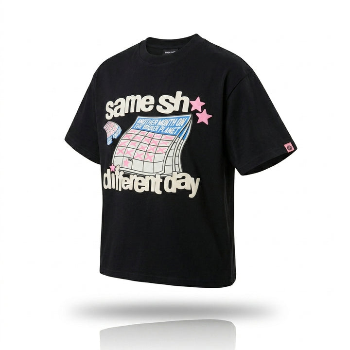 Broken Planet 'Different Day' T-Shirt 'Midnight Black'
