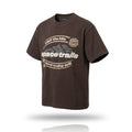 Broken Planet 'Space Trails' T-Shirt 'Mocha Brown'