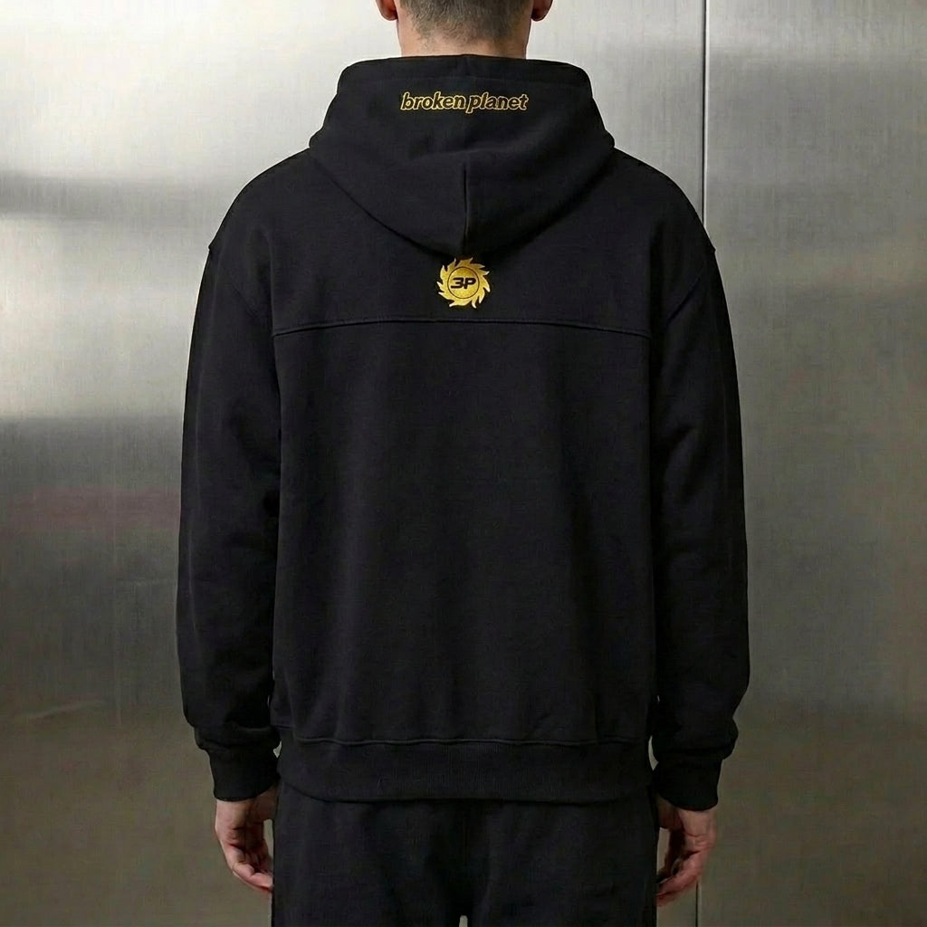 Broken Planet 'Cosmic Speed' Hoodie 'Midnight Black'