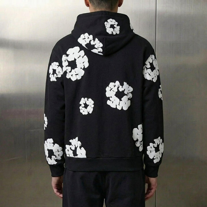 Denim Tears The Cotton Wreath Hoodie 'Black'
