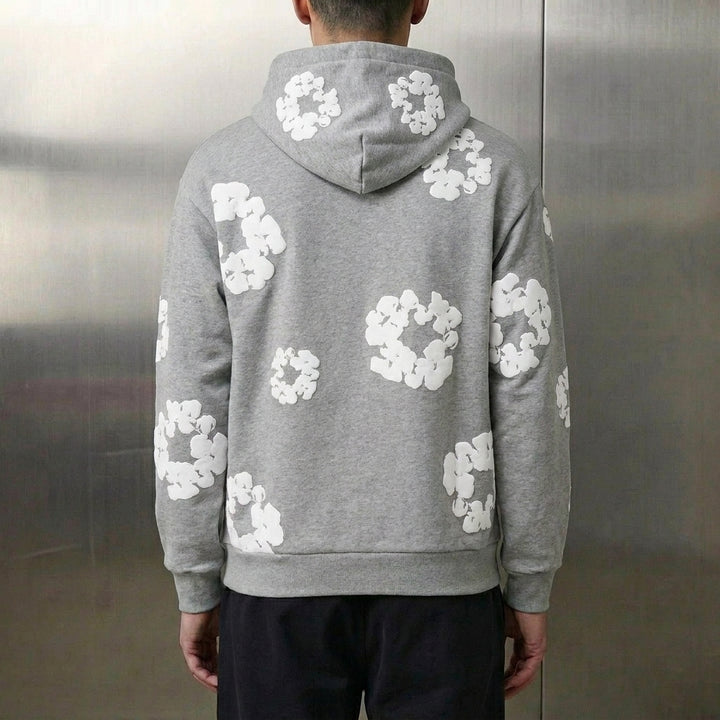 Denim Tears The Cotton Wreath Hoodie 'Grey'