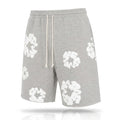 Denim Tears The Cotton Wreath Sweatshorts 'Grey'