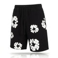 Denim Tears The Cotton Wreath Sweatshorts 'Black'