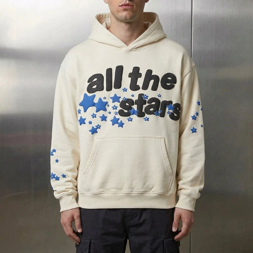Broken Planet 'All The Stars' Hoodie 'Ivory'