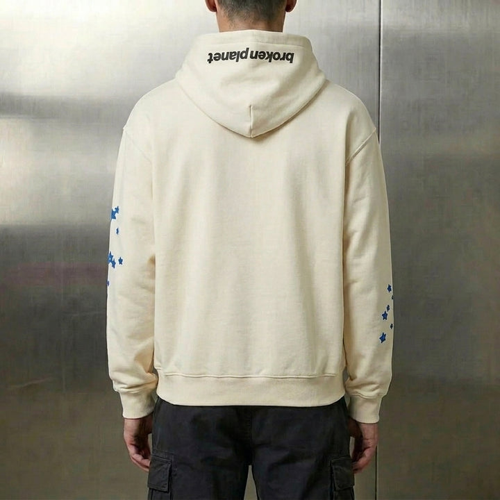 Broken Planet 'All The Stars' Hoodie 'Ivory'