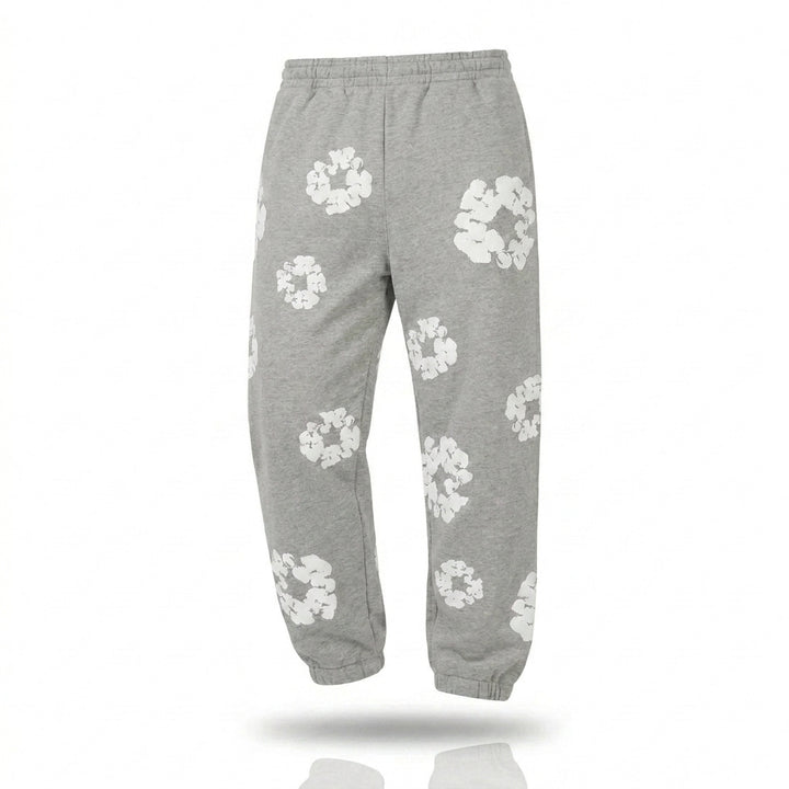 Denim Tears The Cotton Wreath Sweatpants 'Grey'