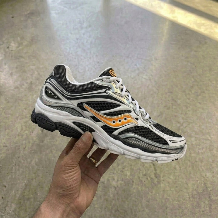 Saucony Progrid Omni 9 'Speed Shades White Black Orange'