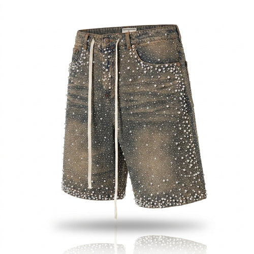 Vale Forever Rainstorm Jorts 'Mid Wash'