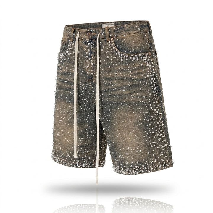 Vale Forever Rainstorm Jorts 'Mid Wash'