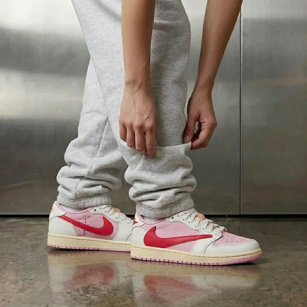 Air Jordan 1 Low OG x Travis Scott 'Tropical Pink'