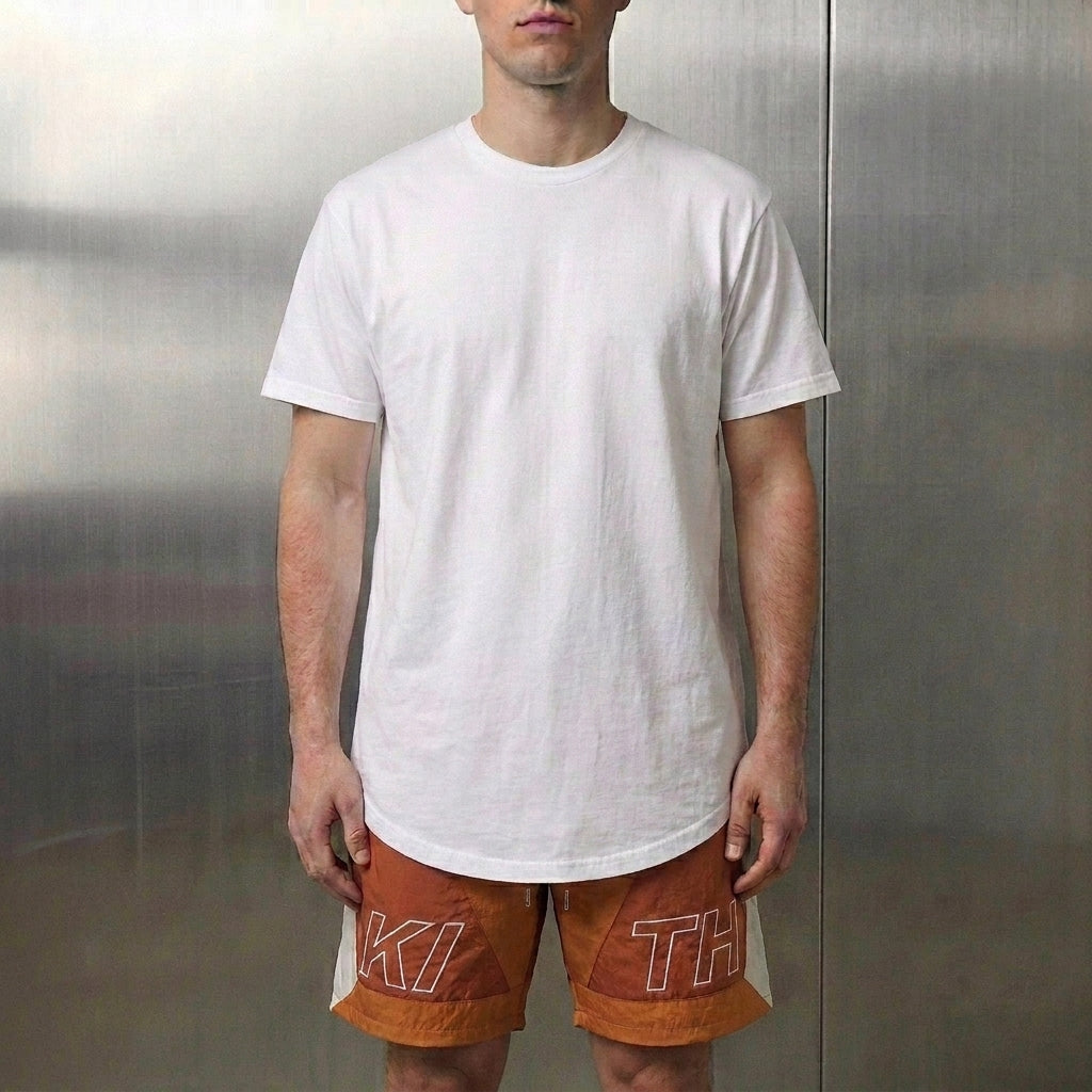 Kith Washed Nylon Turbo Short 'Clementine'