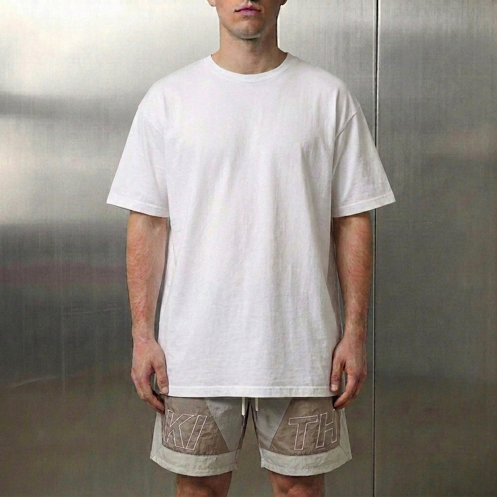 Kith Washed Nylon Turbo Short 'Hallow'