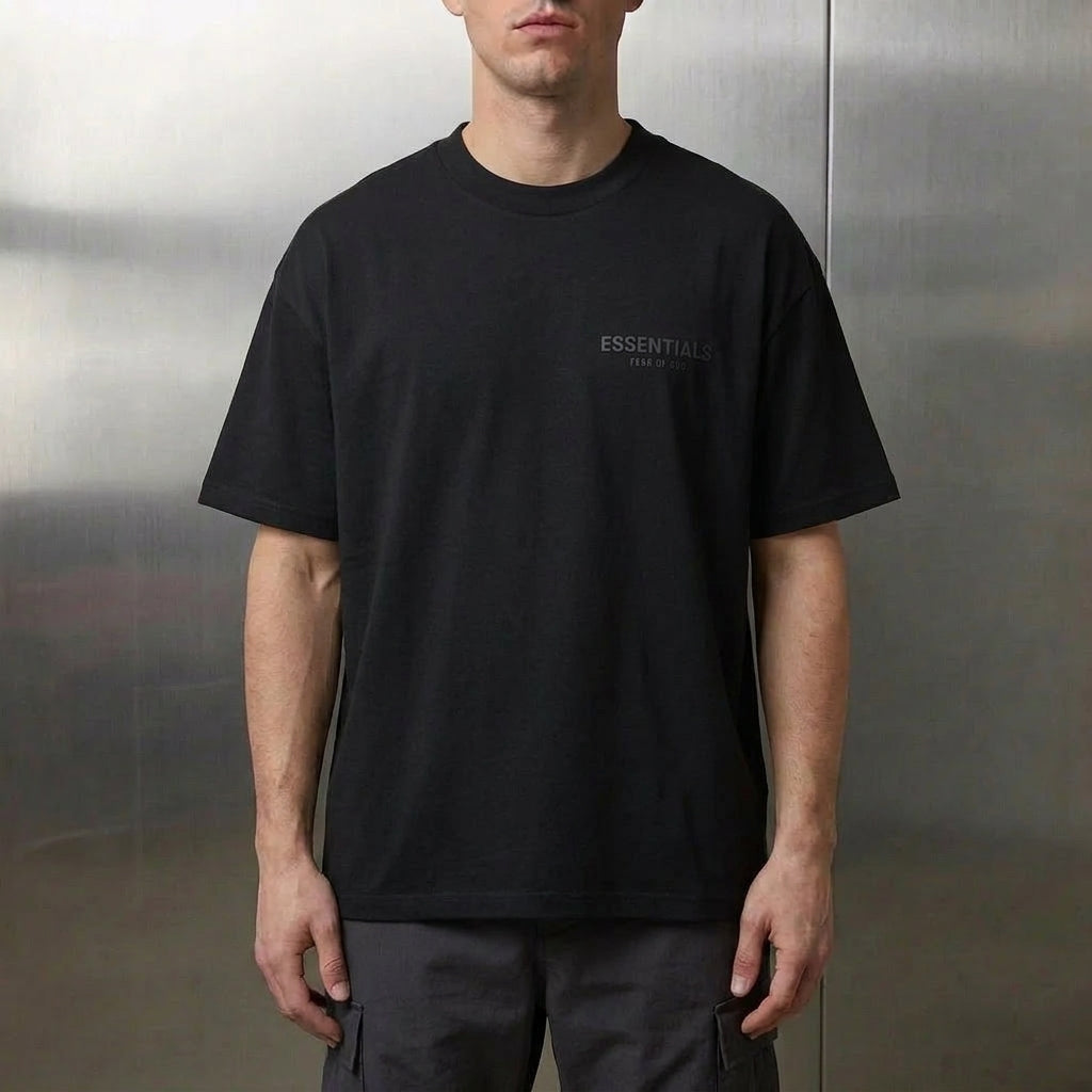 Fear of God Essentials T-Shirt 'Black' (SS22)